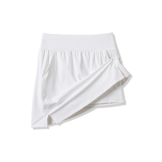 Travis Mathew Game Set Match Long Golfrock, weiss
