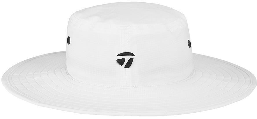 TaylorMade Metal Eyelit Herren Bucket Hut, weiss