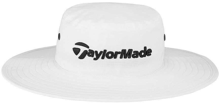 TaylorMade Metal Eyelit Herren Bucket Hut, weiss