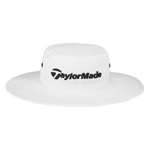 TaylorMade Metal Eyelit Herren Bucket Hut, weiss