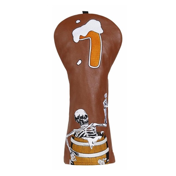 Brown Beer Driver headcover