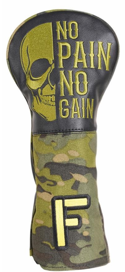 No Pain No Gain Fairway headcover