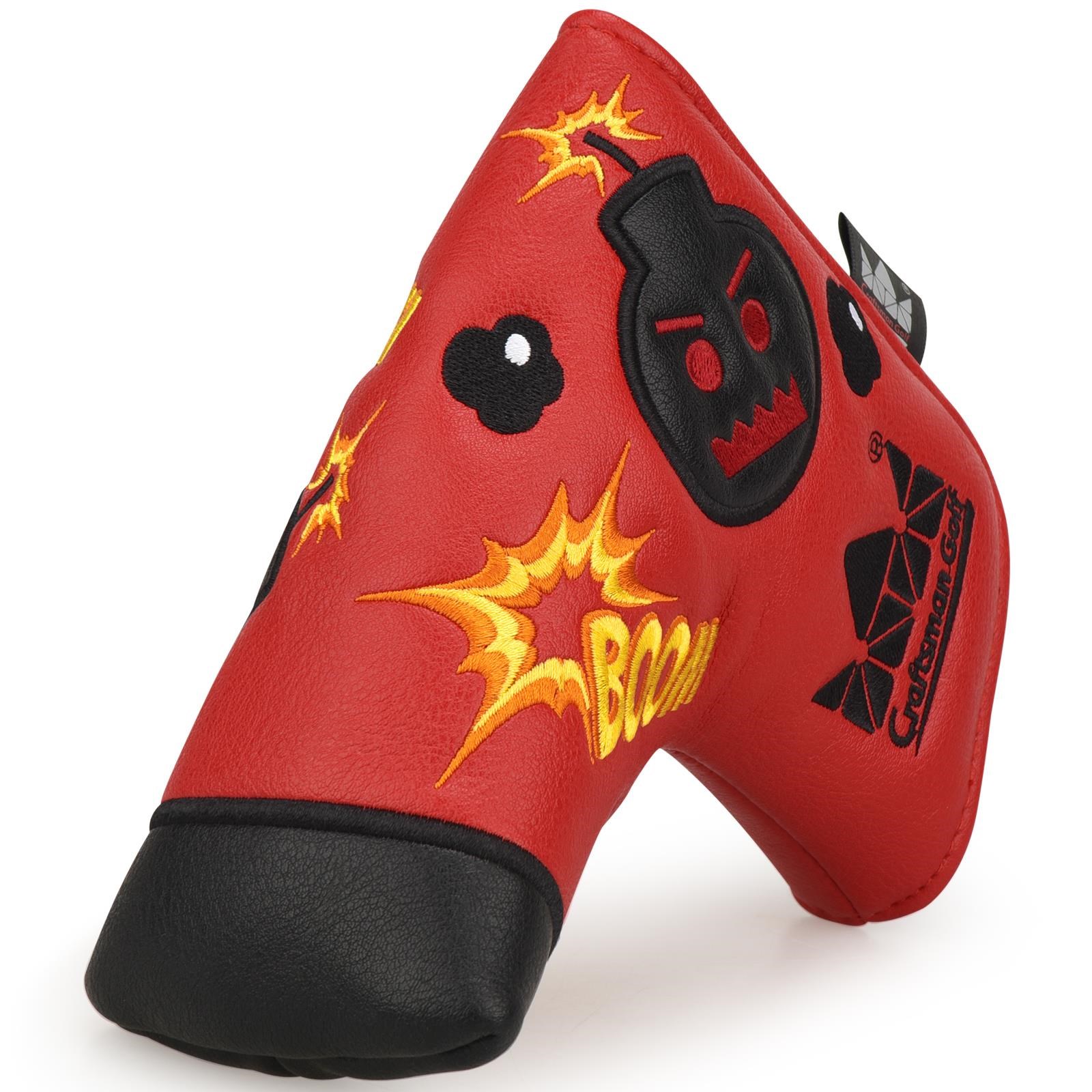 Red Bomb Putter headcover