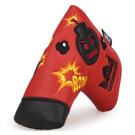 Red Bomb Putter headcover