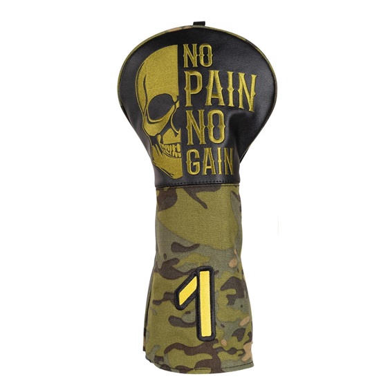No Pain No Gain Driver headcover