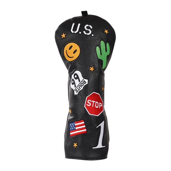 Patches Driver headcover