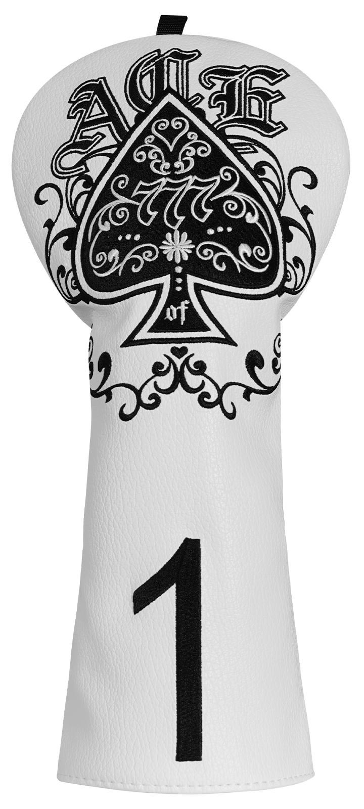 White Ace Driver headcover