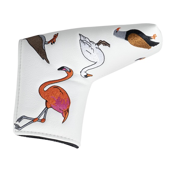 Flamingo White Putter headcover
