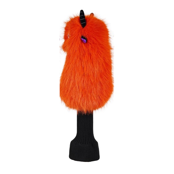 Orange Monster Driver headcover