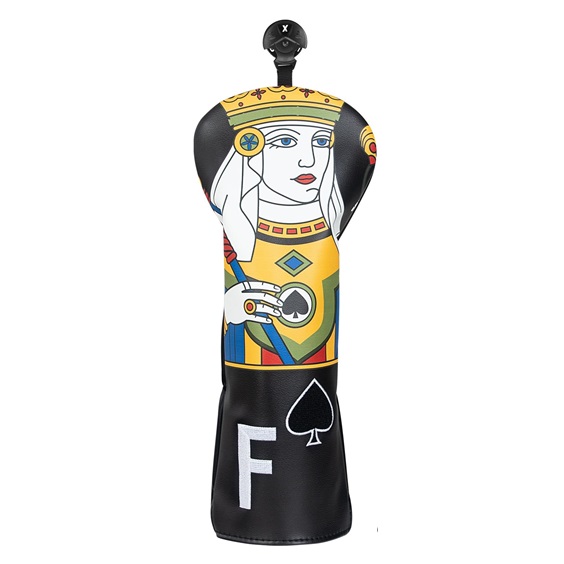 Spade Poker Queen Fairway headcover