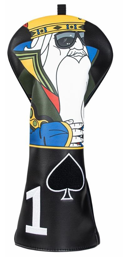 Spade Poker King Driver headcover