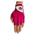 Best of Golf America Half Finger Damen Handschuh - rosa