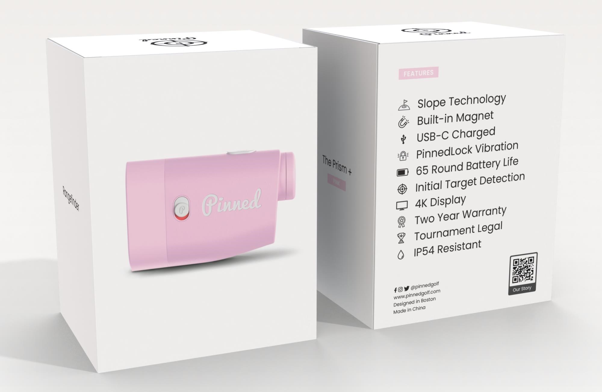 Pinned Prism+ Rangefinder Distanzmesser, rosa