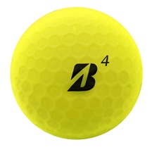 Bridgestone e12 Straight MindSet Golfbälle, gelb