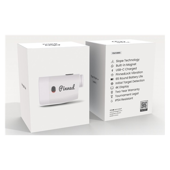 Pinned Prism+ Rangefinder Distanzmesser, weiss