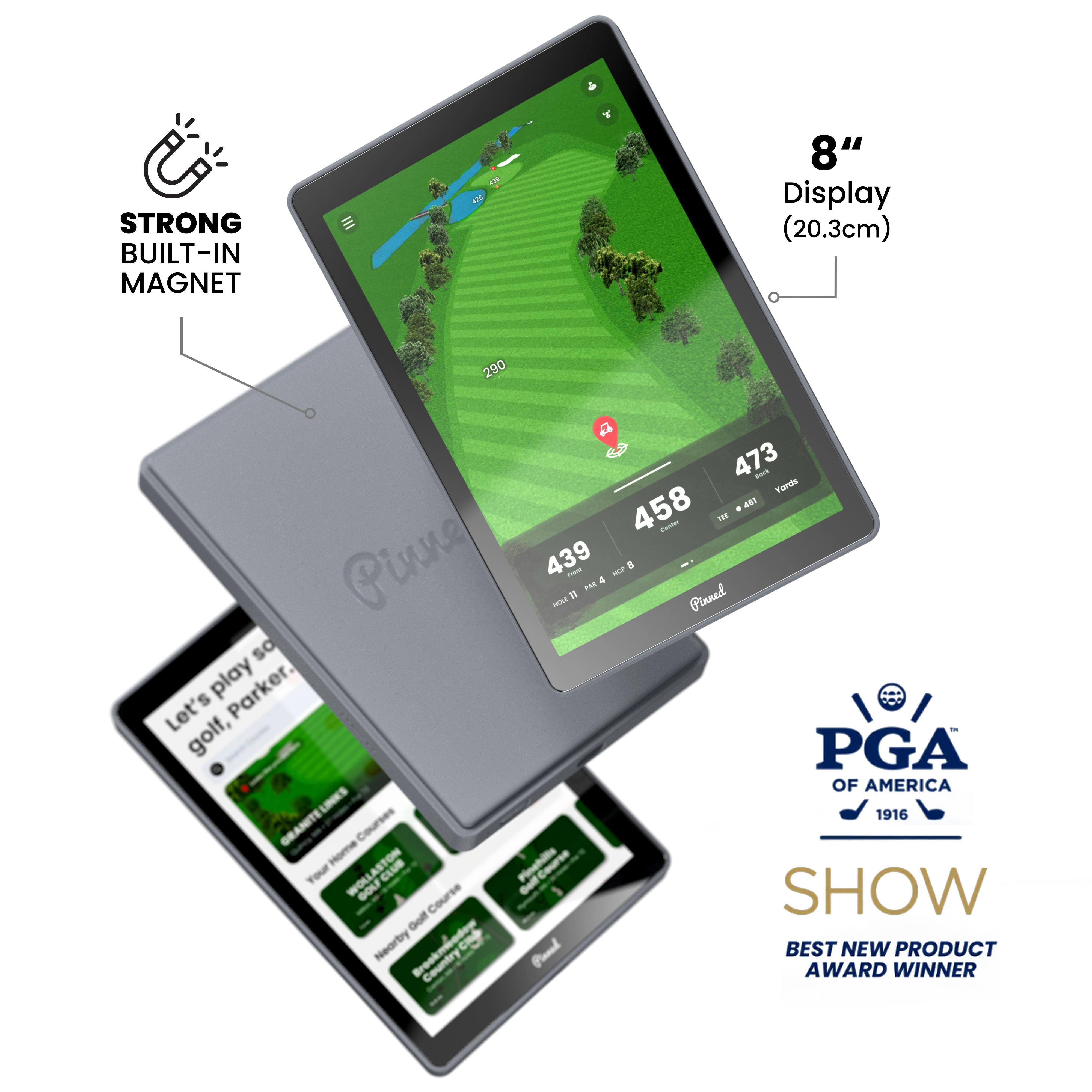 Pinned The Caddie GPS Mobiler Analysator