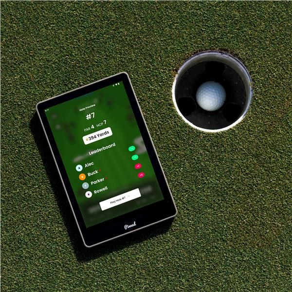 Pinned The Caddie GPS Mobiler Analysator
