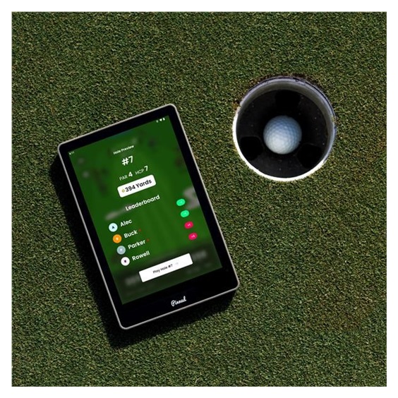 Pinned The Caddie GPS Mobiler Analysator