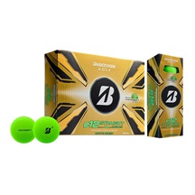 Bridgestone e12 Straight MindSet Golfbälle, grün