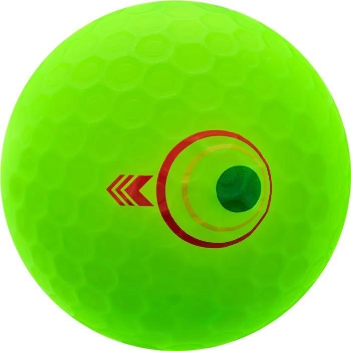 Bridgestone e12 Straight MindSet Golfbälle, grün