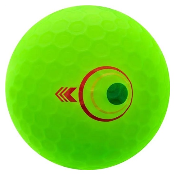Bridgestone e12 Straight MindSet Golfbälle, grün