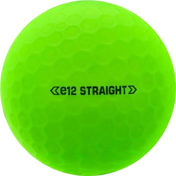 Bridgestone e12 Straight MindSet Golfbälle, grün