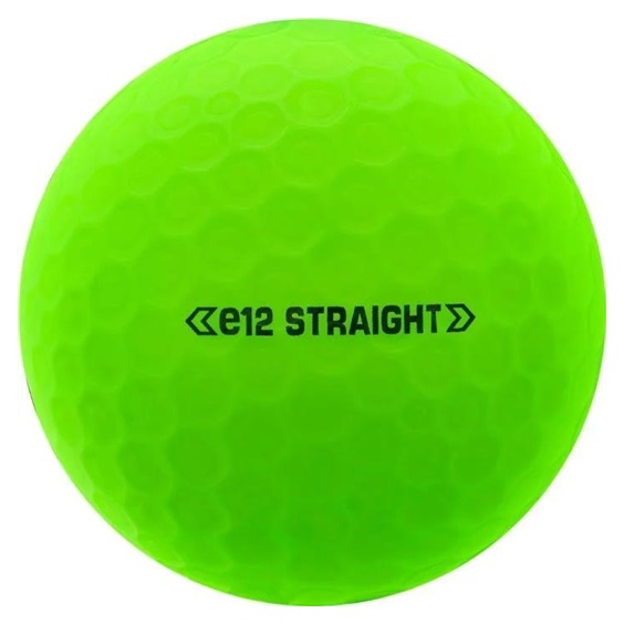 Bridgestone e12 Straight MindSet Golfbälle, grün