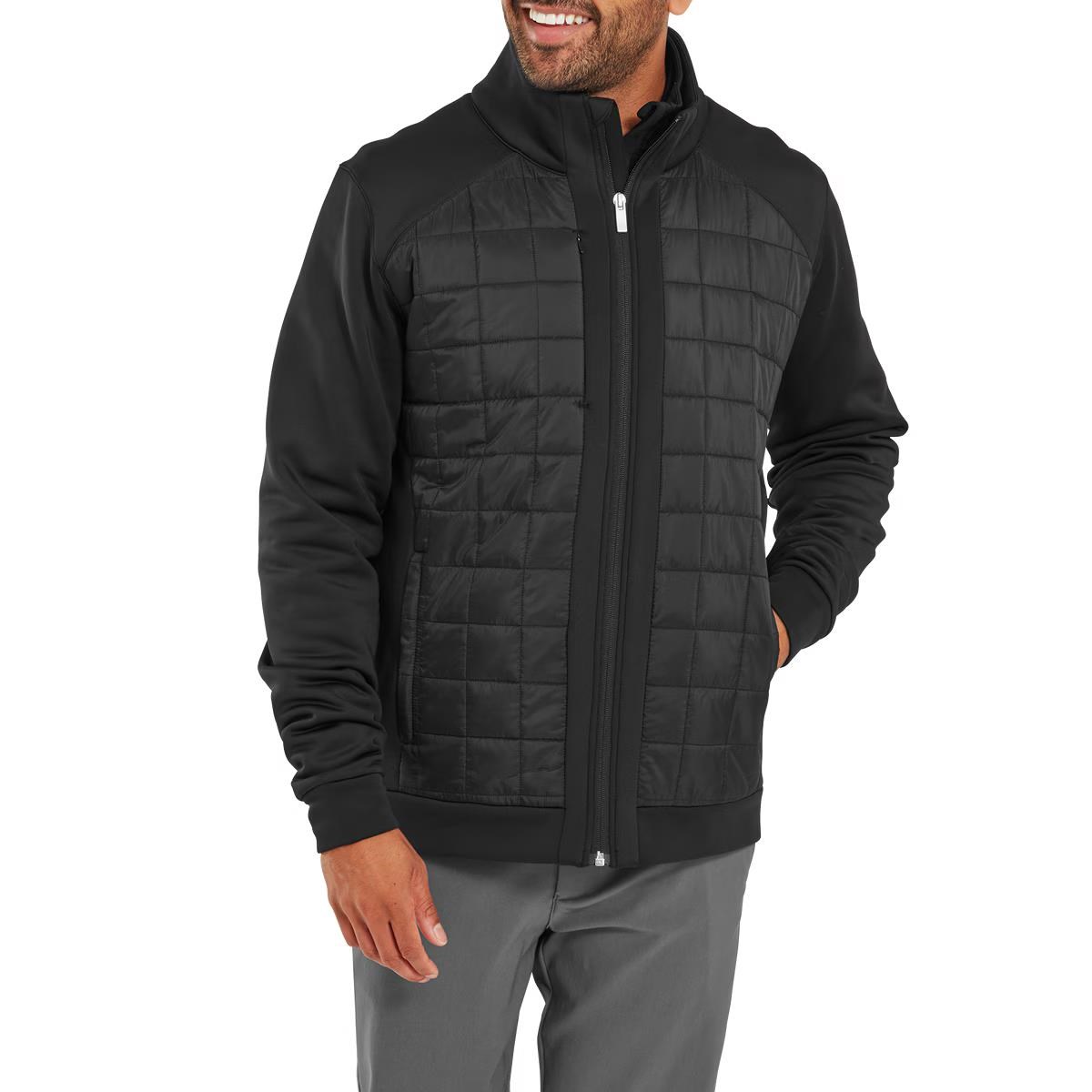 FootJoy ThermoSeries Lightweight Insulated Herrenjacke, schwarz