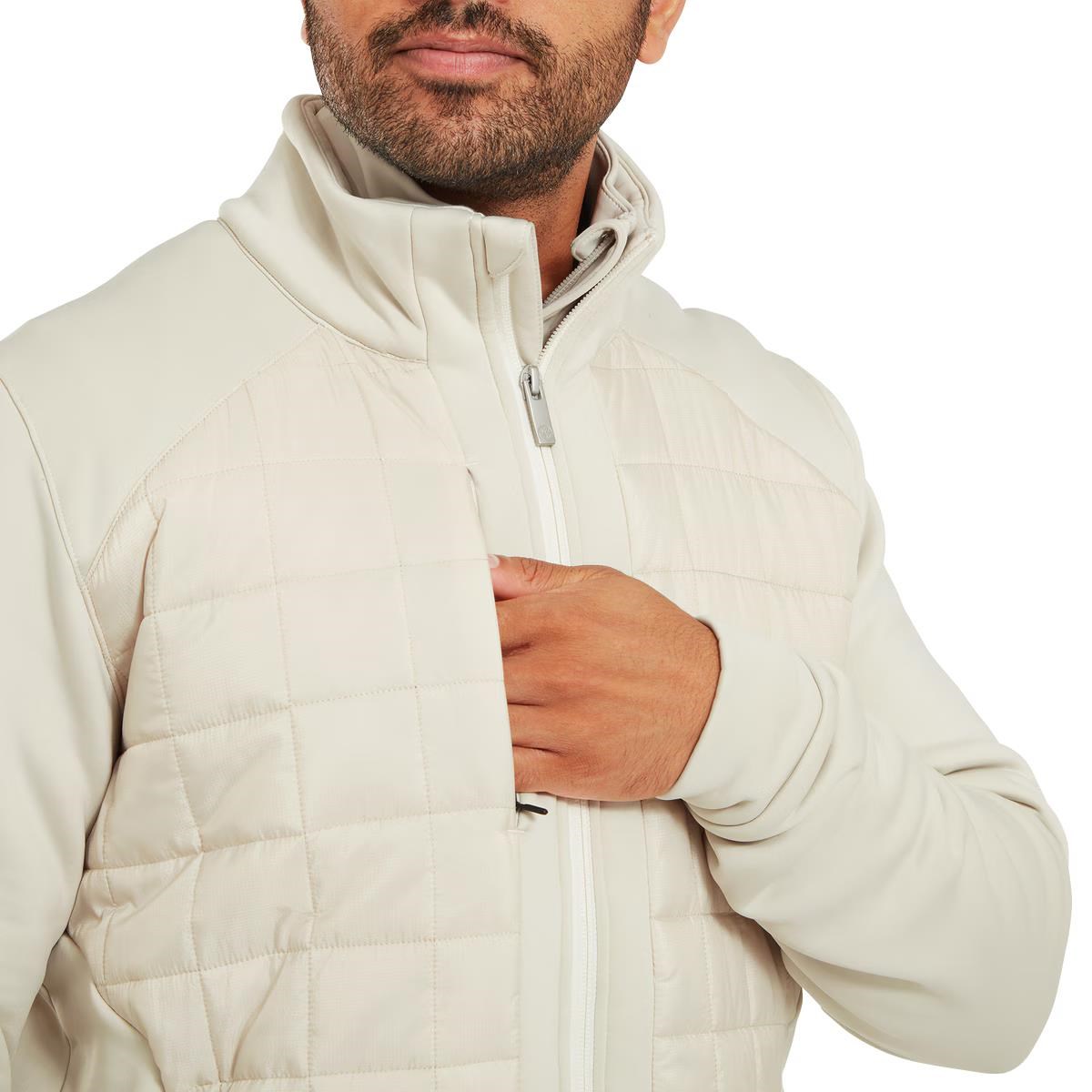 FootJoy ThermoSeries Lightweight Insulated Herrenjacke, stone