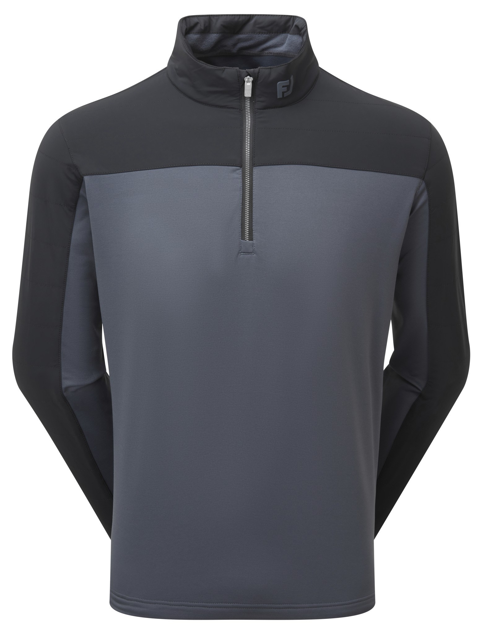 FootJoy ThermoSeries Hybrid Midlayer Herren Sweatshirt, schwarz/charcoal