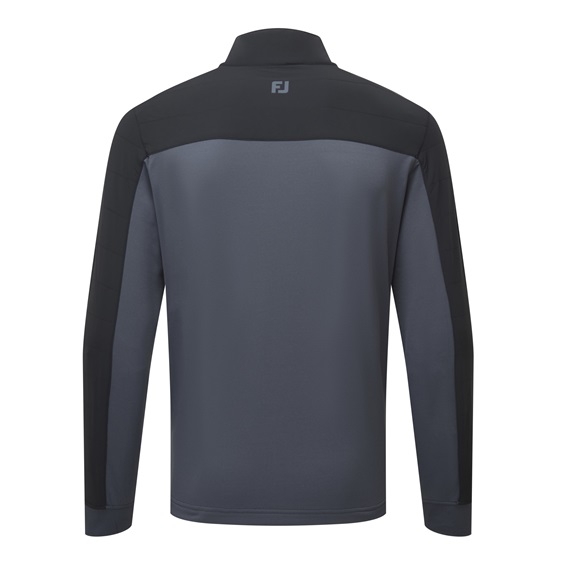 FootJoy ThermoSeries Hybrid Midlayer Herren Sweatshirt, schwarz/charcoal