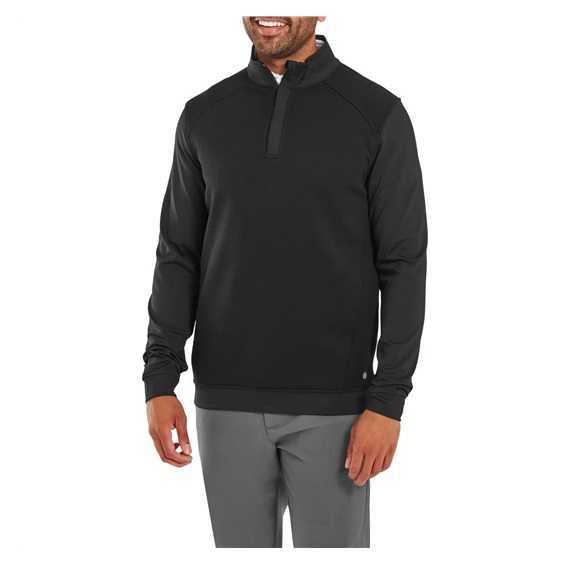 Footjoy ThermoSeries Ottoman Midlayer Herren Pullover, schwarz