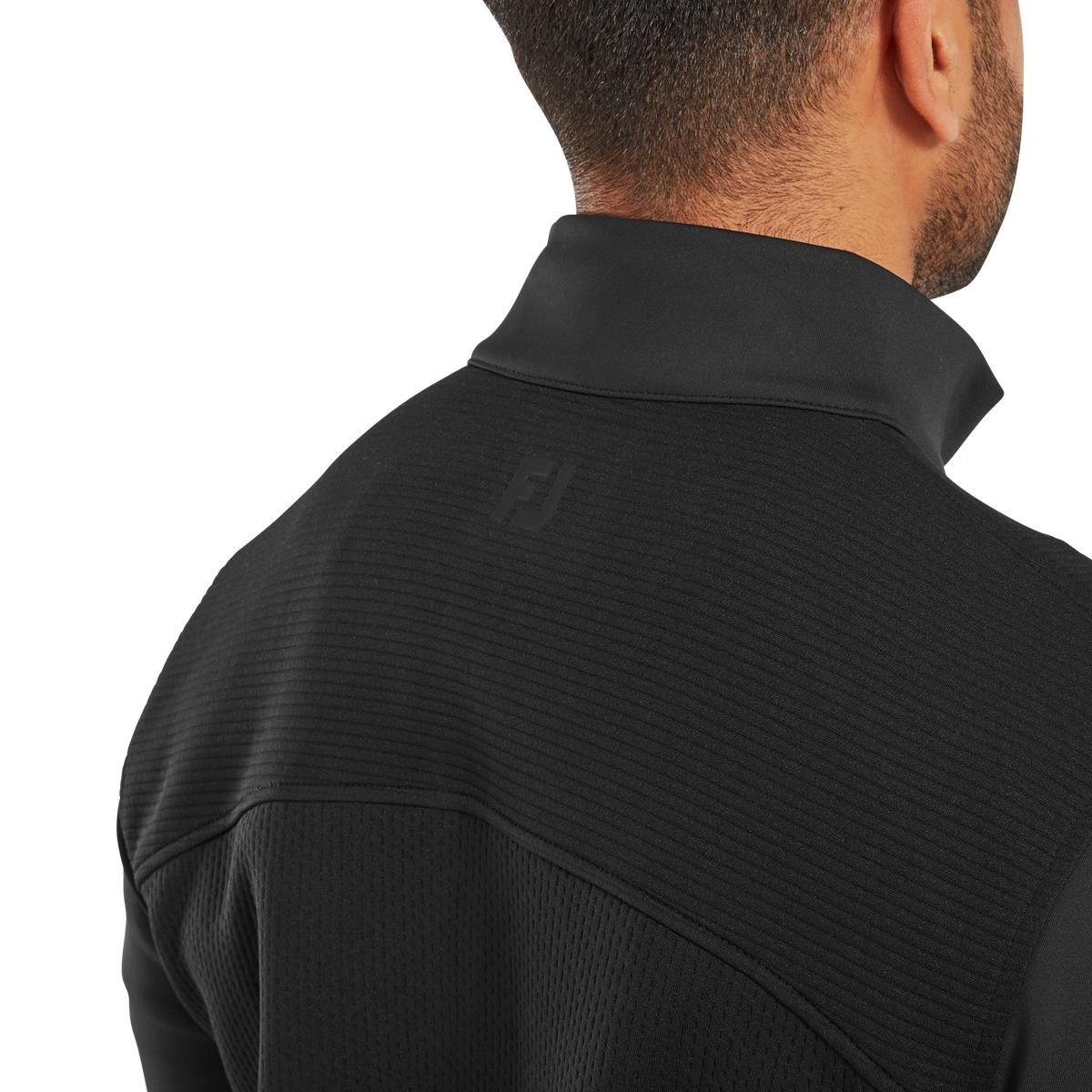 Footjoy ThermoSeries Ottoman Midlayer Herren Pullover, schwarz