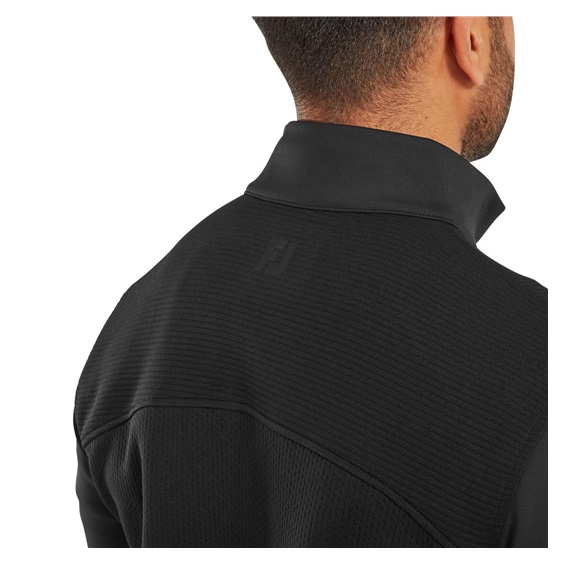Footjoy ThermoSeries Ottoman Midlayer Herren Pullover, schwarz