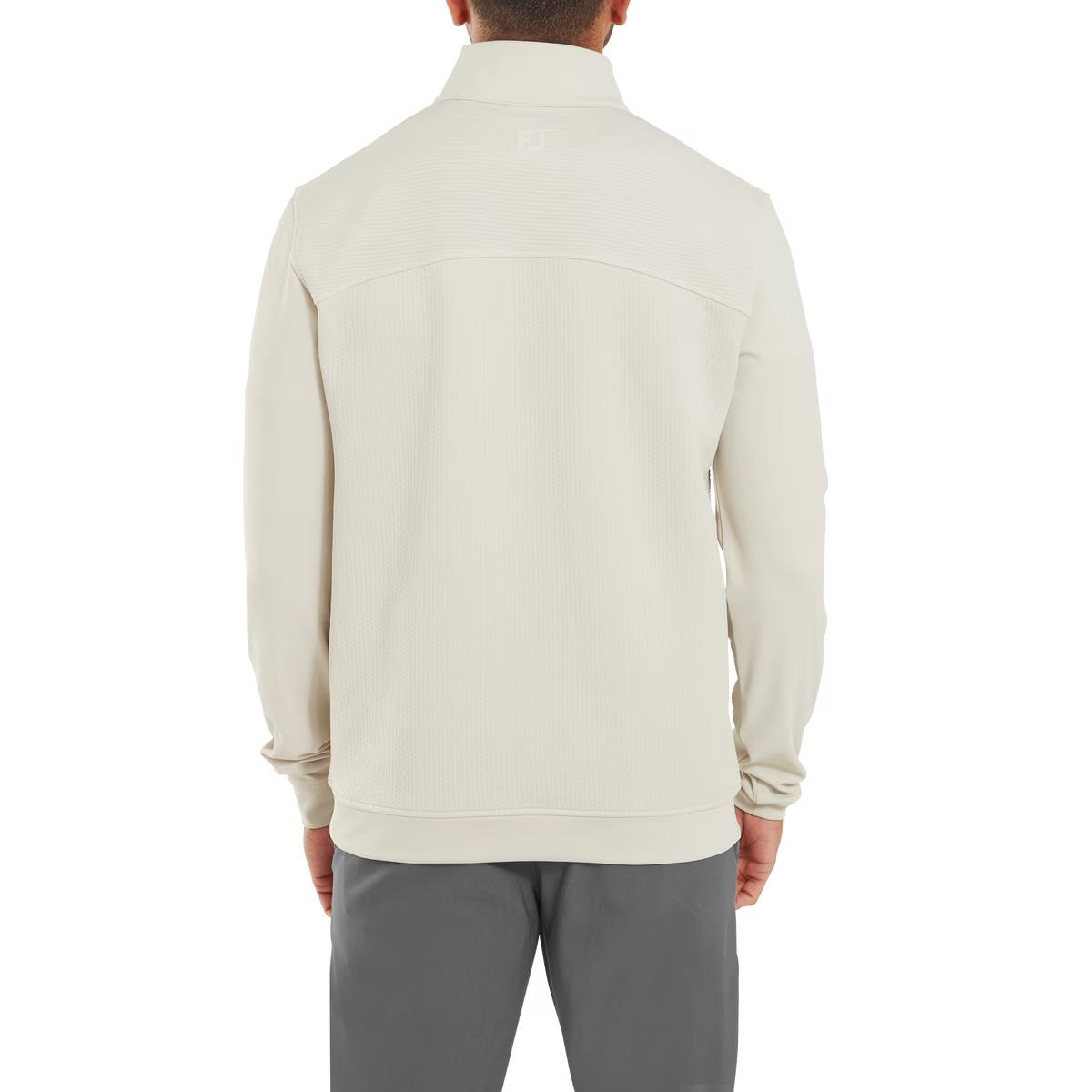 Footjoy ThermoSeries Ottoman Midlayer Herren Sweatshirt, stone