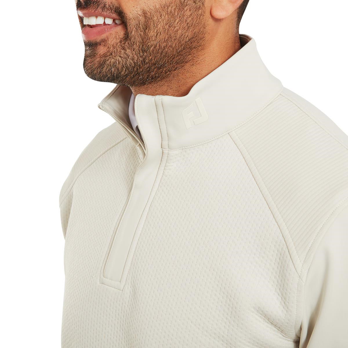 Footjoy ThermoSeries Ottoman Midlayer Herren Sweatshirt, stone