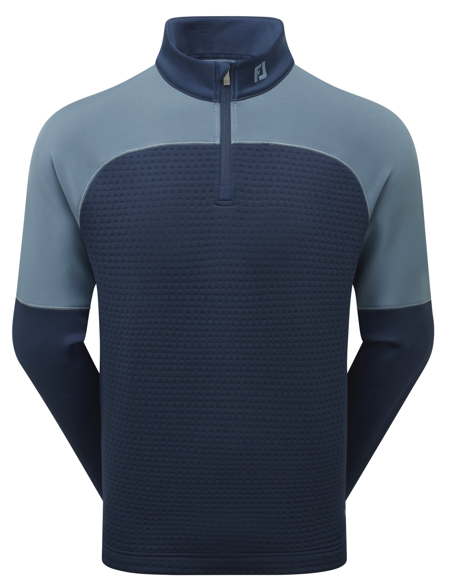 FootJoy ThermoSeries Jacquard Midlayer Herren Sweatshirt, dunkelblau
