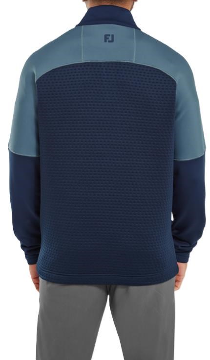 FootJoy ThermoSeries Jacquard Midlayer Herren Sweatshirt, dunkelblau