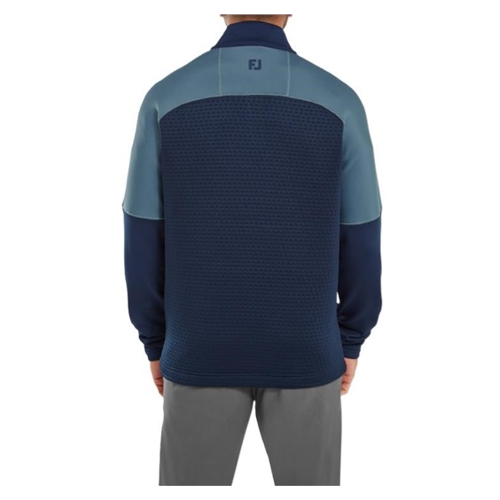 FootJoy ThermoSeries Jacquard Midlayer Herren Sweatshirt, dunkelblau