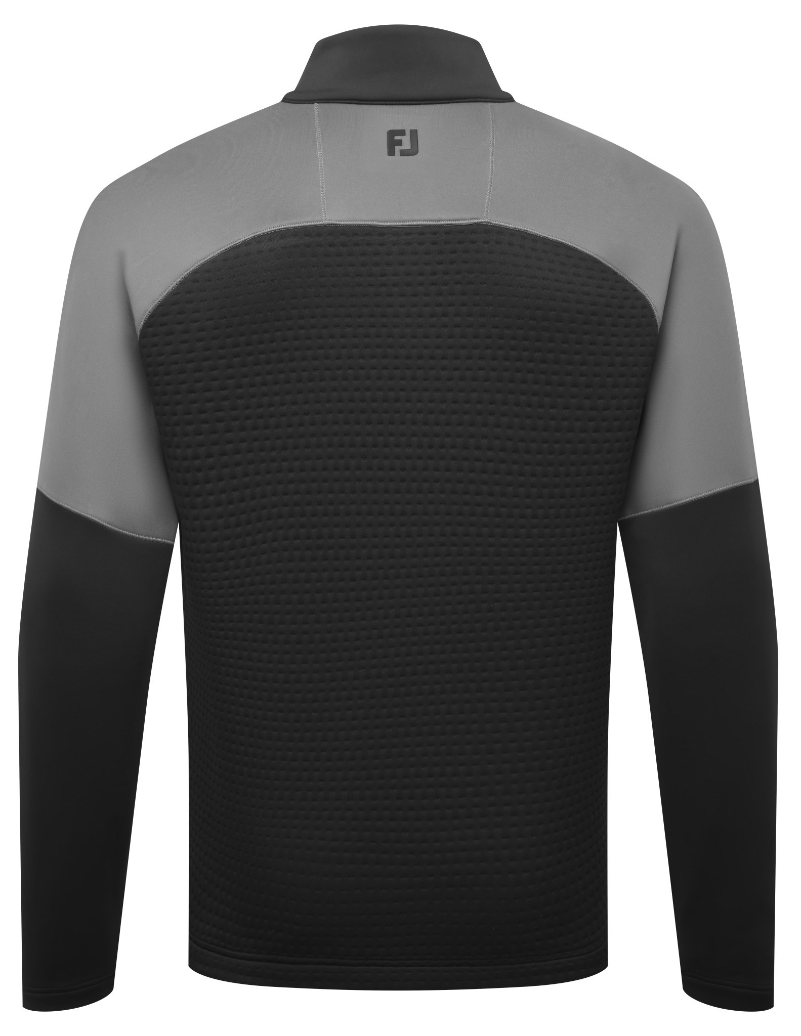 FootJoy ThermoSeries Jacquard Midlayer Herren Sweatshirt, schwarz/grau