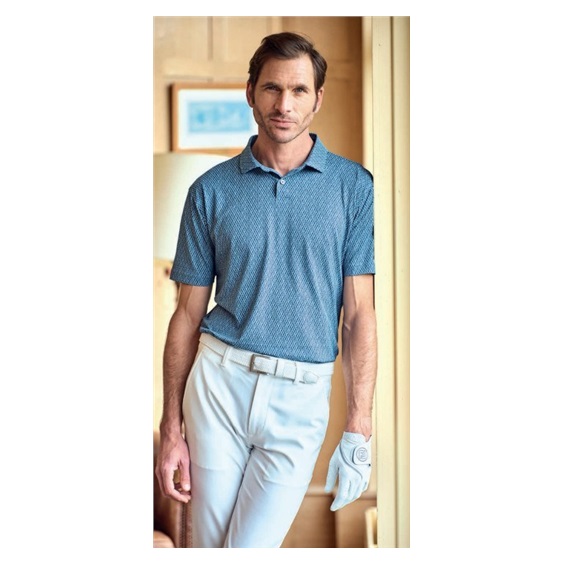 FootJoy MODERNIST GEO Herren Poloshirt, modernist geo/pique