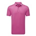 FootJoy ABACUS PRINT Herren Poloshirt, magenta