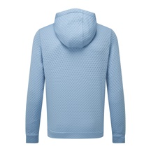 FootJoy Textured Knit Hoodie Herren Sweatshirt, blau