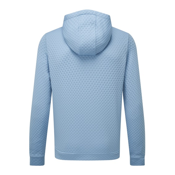 FootJoy Textured Knit Hoodie Herren Sweatshirt, blau