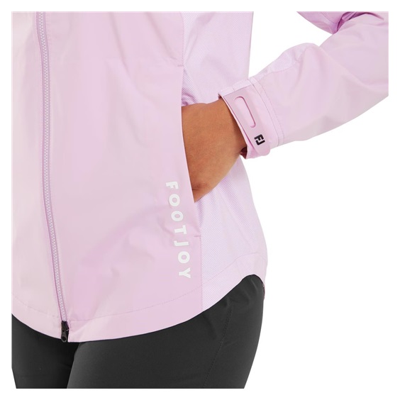 FootJoy HydroLite X Wasserdichte Damenjacke, orchid/white dot