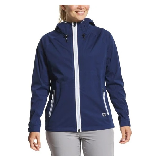 FootJoy HYDROKNIT Wasserdichte Damenjacke, dunkelblau