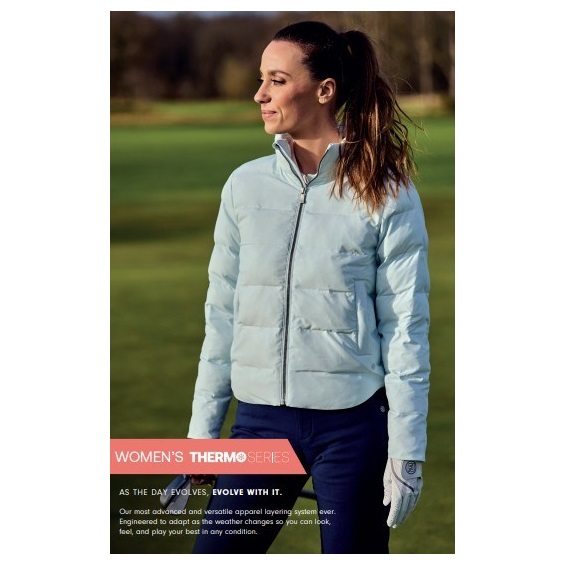 FootJoy ThermoSeries Insulated Damenjacke, ice blue