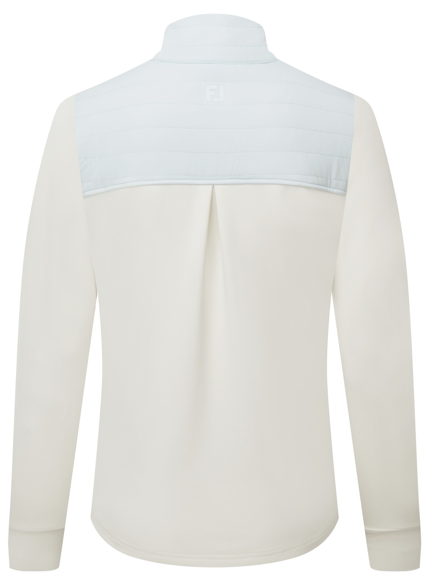 FootJoy ThermoSeries Hybrid Popover Damen Sweatshirt, off white/ice blue