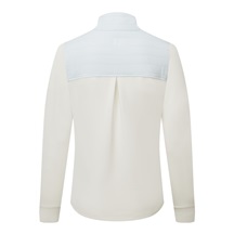 FootJoy ThermoSeries Hybrid Popover Damen Sweatshirt, off white/ice blue