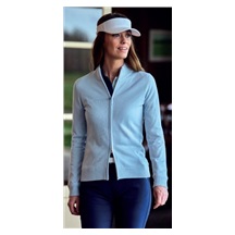 FootJoy DRIRELEASE FULL-ZIP LINED Damen Pullover, skyway